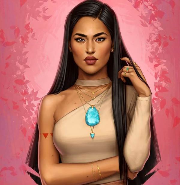 Disney princesses nowadays: the beautiful illustrations that turn them into real girls