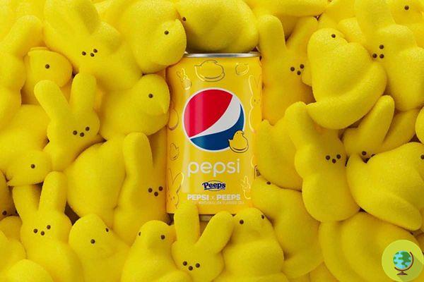 Marshmallow Cola de Pepsi contrae diabetes con solo mirar sus coloridas latas