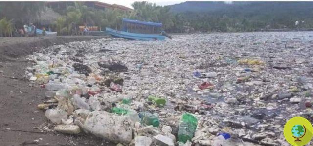 Un « tsunami » écœurant de déchets a frappé les plages des Caraïbes du Honduras, les transformant en immenses décharges