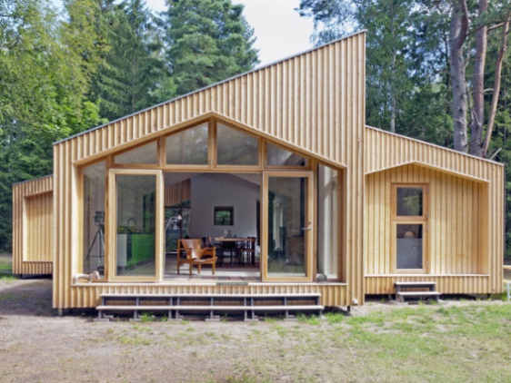 The wooden house that is assembled like Lego with 3D printing (PHOTO AND VIDEO)