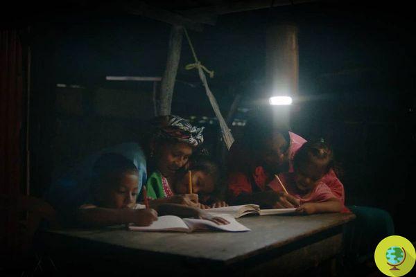 Electricidad de agua de mar: con solo medio litro, esta lámpara ofrece 45 días de luz gratis a familias pobres de Colombia