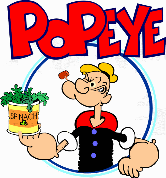 Espinafre deixa você mais forte: estudo científico prova que Popeye está certo