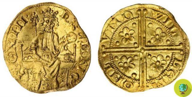 Il trouve une pièce d'or médiévale avec un détecteur de métaux et la vend aux enchères pour près de 650 XNUMX euros