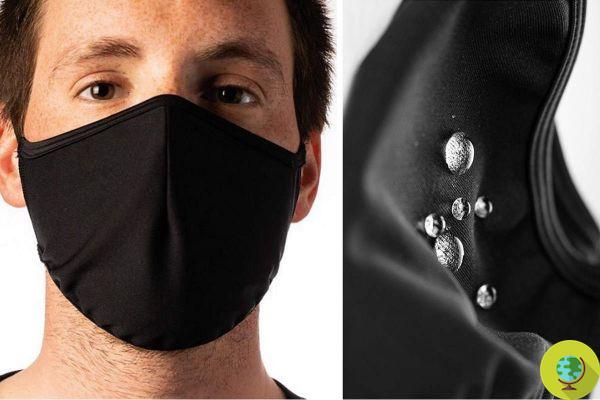 Em tecido de carbono e três camadas: as novas máscaras também adotadas pela Ryanair