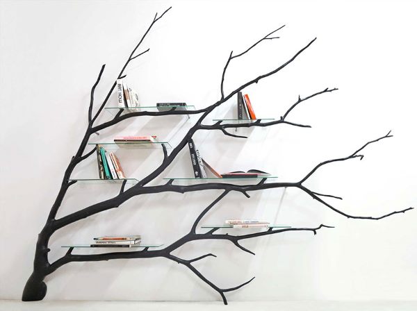 Encuentra un árbol caído y conviértelo en una librería