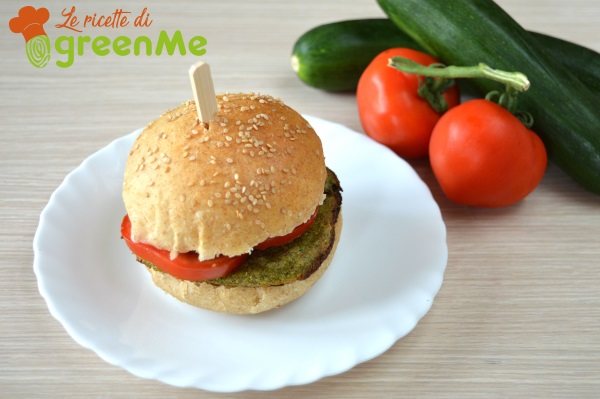 Zucchini burger (gluten free recipe)