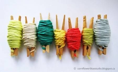 Clothes pegs: 10 ideas for creative recycling and DIY