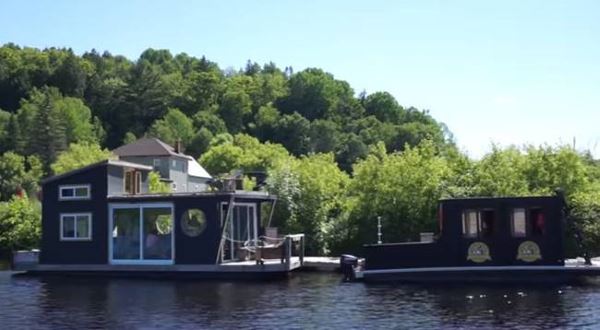 La maravillosa casa flotante de Bonnie (FOTO y VIDEO)