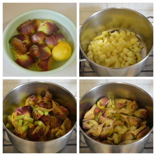Alcachofas y patatas: la receta de una guarnición fácil y sabrosa (vegana)