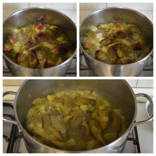 Alcachofas y patatas: la receta de una guarnición fácil y sabrosa (vegana)