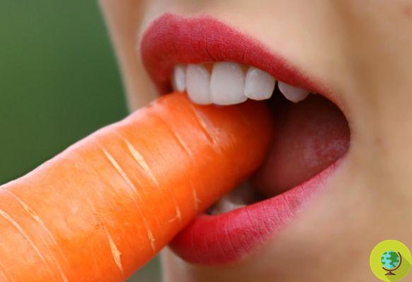 Quien come zanahorias vive más tiempo