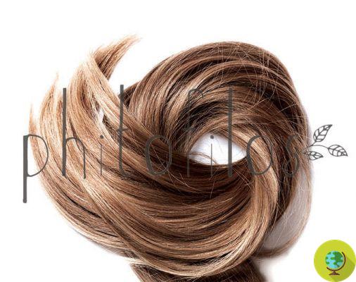 Casca de noz: destaques castanhos naturais para o cabelo