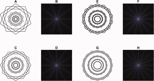 En este nuevo tipo de ilusión óptica, el cerebro humano imagina líneas luminosas que conectan los puntos