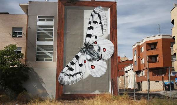 Butterflies color the city thanks to Mantra's extraordinary murals