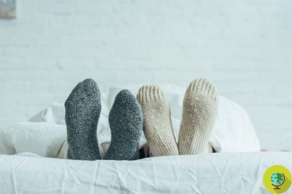 Why you should never go to sleep with socks on, even if it's cold