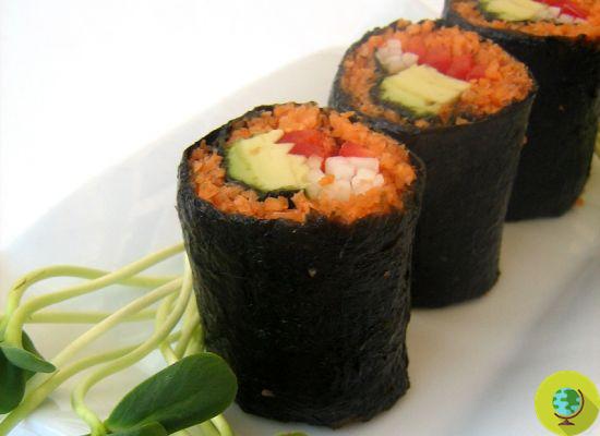 Sushi vegetariano: 10 recetas sabrosas