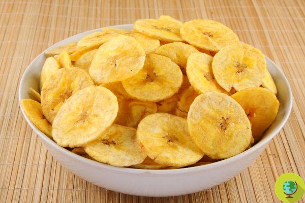 Pérdida de peso: ¿Son los chips de plátano un refrigerio saludable?
