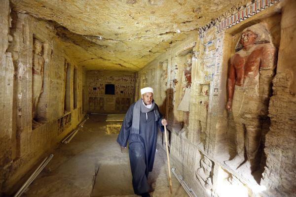 Ninguém entra nesta tumba egípcia há mais de 4.400 anos: um achado excepcional, está intacto!