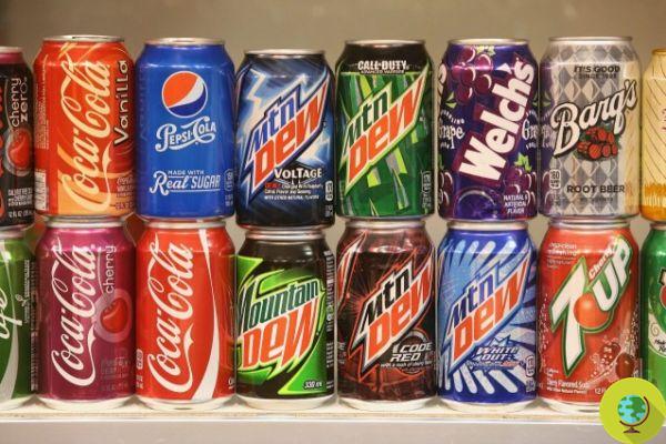 Sugary and carbonated drinks: they age like smoke