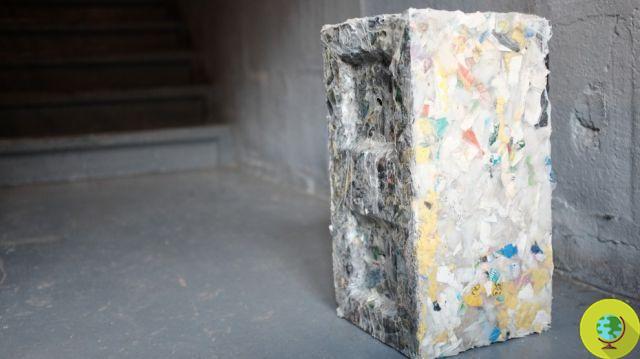 Recy-Blocks : des briques écologiques fabriquées à partir de sacs plastiques