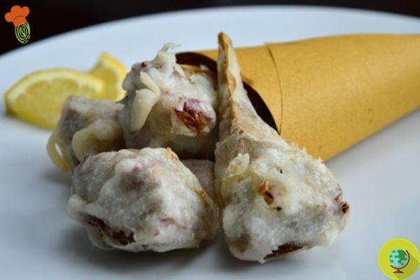 Tempura fried artichokes: light, vegan and gluten-free recipe