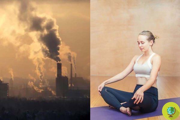 Limpe-se do smog... respirando! 3 exercícios simples para fazer em casa para se desintoxicar da poluição (e mais)