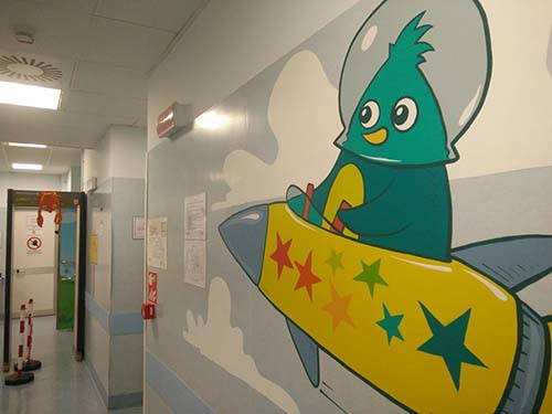 Magnetic resonance imaging in the enchanted forest for the young patients of the Regina Margherita in Turin