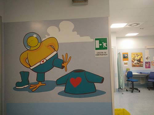 Magnetic resonance imaging in the enchanted forest for the young patients of the Regina Margherita in Turin