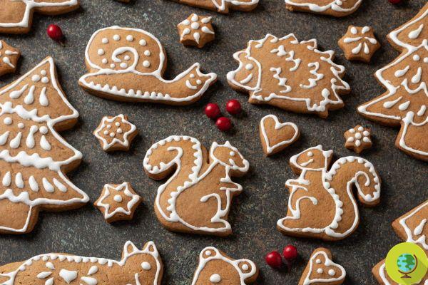 Gingerbread cookies glazed with water: the recipe for gingerbread without butter