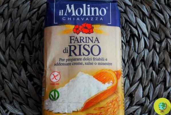 Rice flour withdrawn for allergens not declared on the label