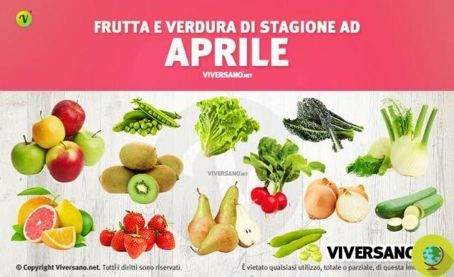 Fruta y verdura de temporada: lo que llevamos a la mesa en abril