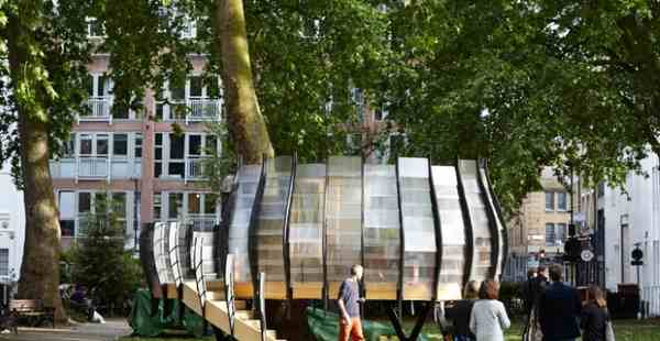 Coworking in the park: in London the office is in the tree