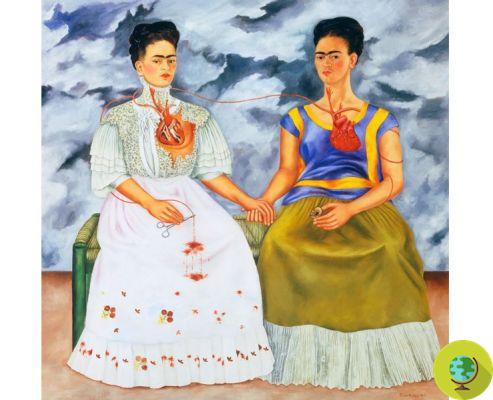 As duas Fridas: o significado por trás da pintura mais enigmática e dolorosa do artista mexicano