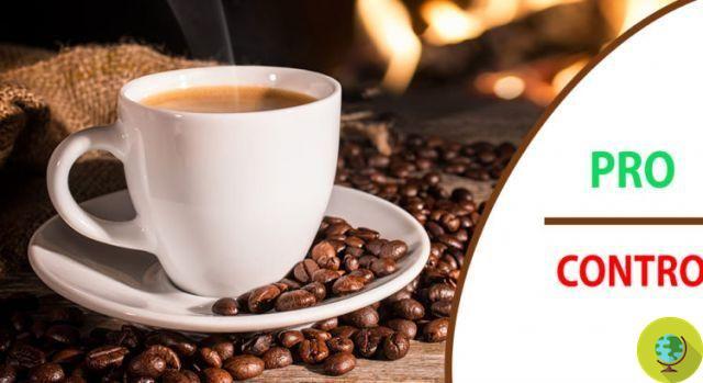 Health in a cup of coffee: 3 pros and 3 cons