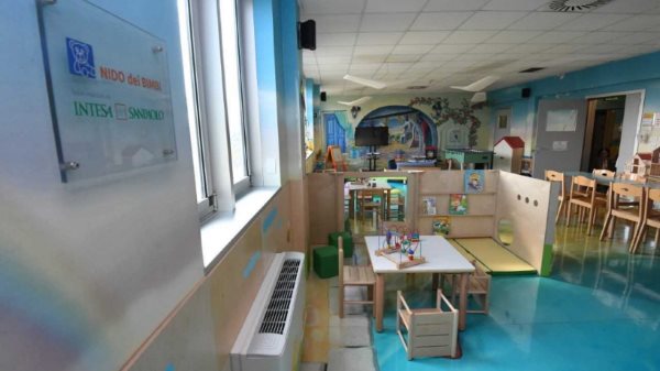 A creche do Hospital Sant'Orsola abre para crianças com câncer