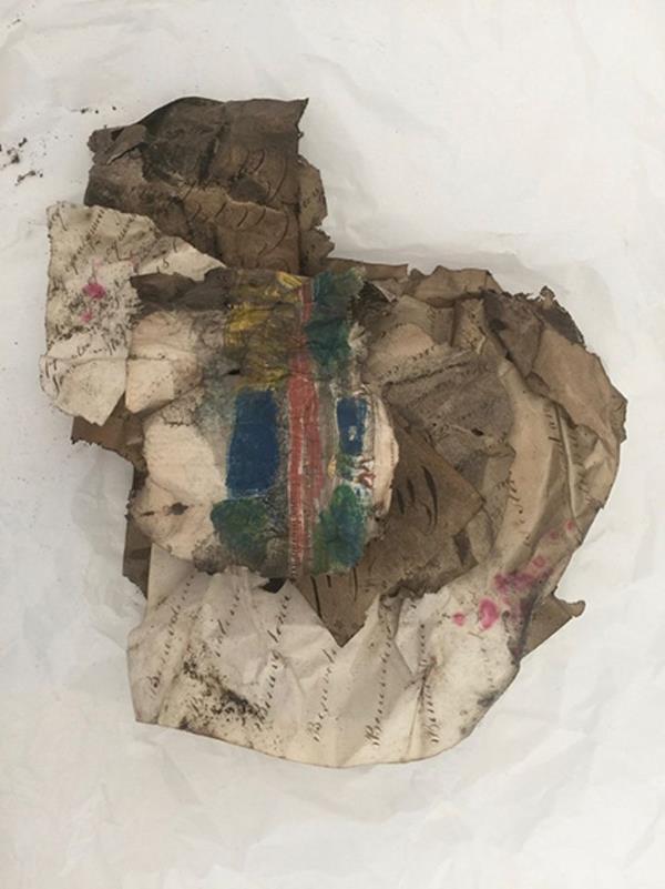 Unpublished documents by Vincent Van Gogh were found. They were buried under the floor