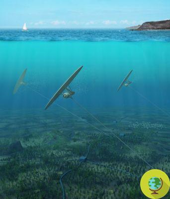 Deep Green: “underwater” kites to produce energy