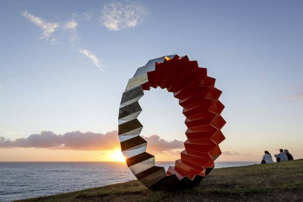 As impressionantes esculturas à beira-mar em Sydney