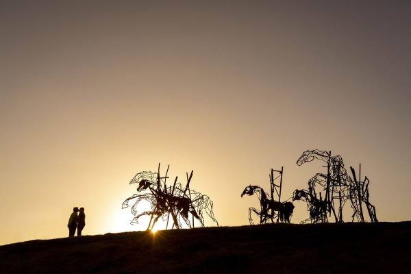 The striking sculptures by the sea in Sydney