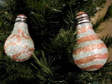 Reciclagem criativa de lâmpadas incandescentes