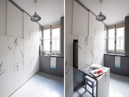 Tiny House: em Paris o micro-apartamento funcional de apenas 8 metros quadrados
