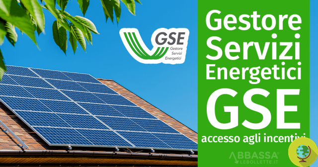 Incentivos fotovoltaicos: el contador de cada cuenta de energía está online en la web de GSE