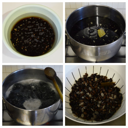 Bulgur with black beans and friggitelli [vegan recipe]