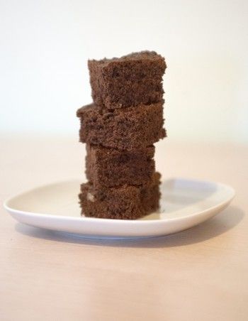 Brownies de chocolate y avellanas (receta vegana)