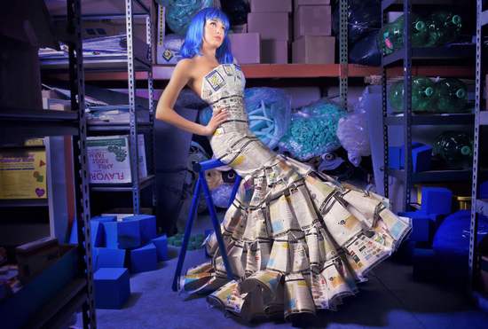 Garbage Gone Glam: when everyday waste turns into trendy clothes