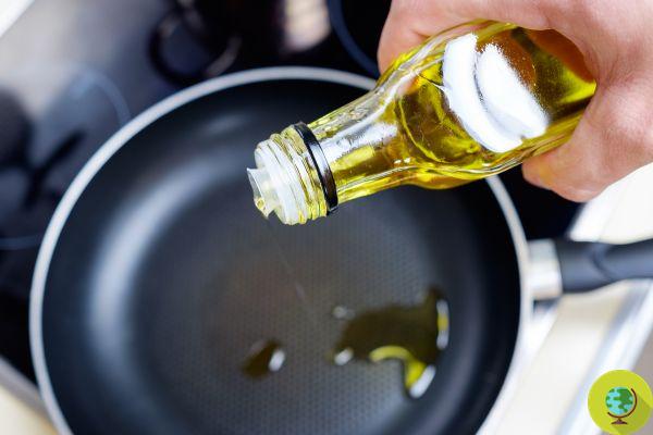 El aceite de oliva virgen extra mantiene sus propiedades antioxidantes incluso después de la cocción. yo estudio