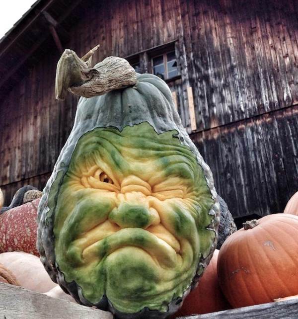 Food Art: Ray Villafane's carved pumpkins