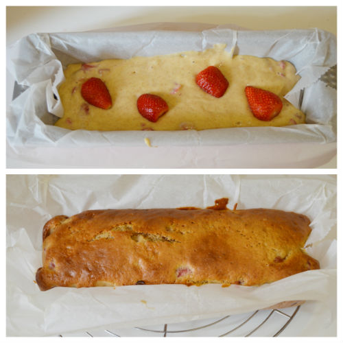 Strawberry plumcake: the recipe to make it soft and delicious