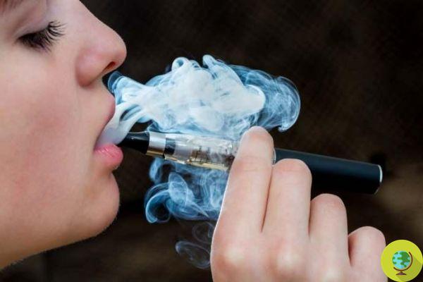 E-cigarettes would give off an undeclared harmful substance