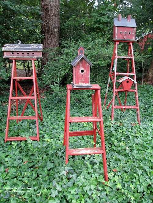 10 ways to reuse an old ladder